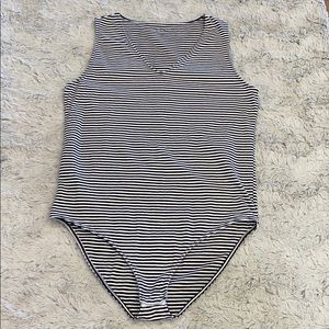 Loft Striped Bodysuit